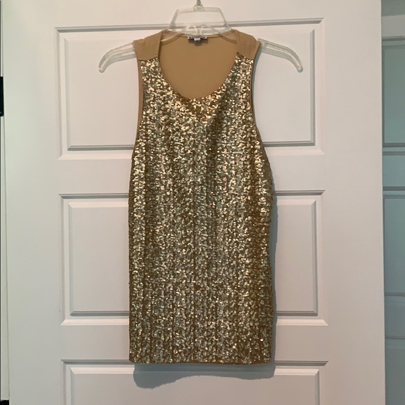 Express sequin tank top - Picture 1 of 3